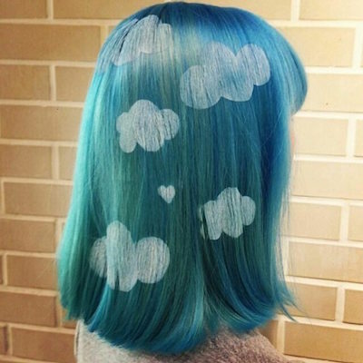 Coiffure Hair Stencil Nuage